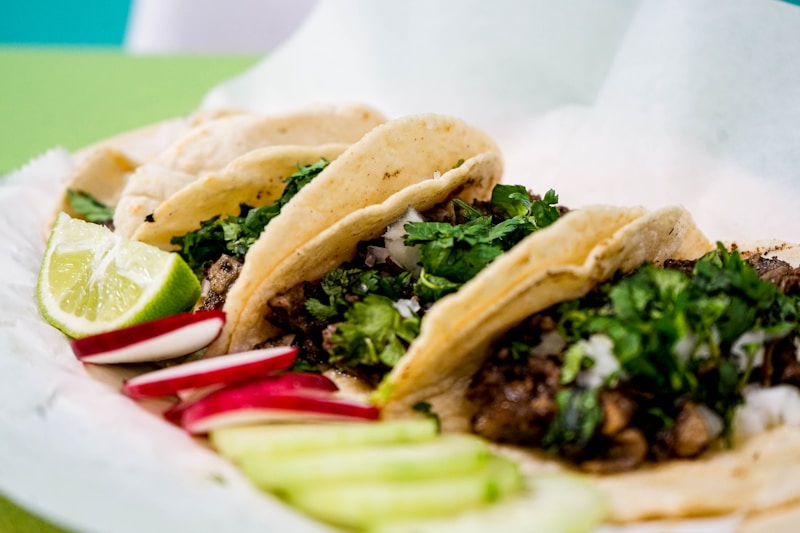 Al Pastor Tacos at Saborcitos Latinos
